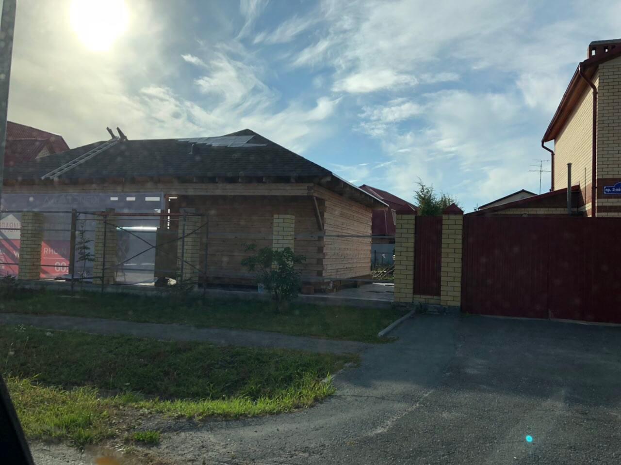 Баня из бруса