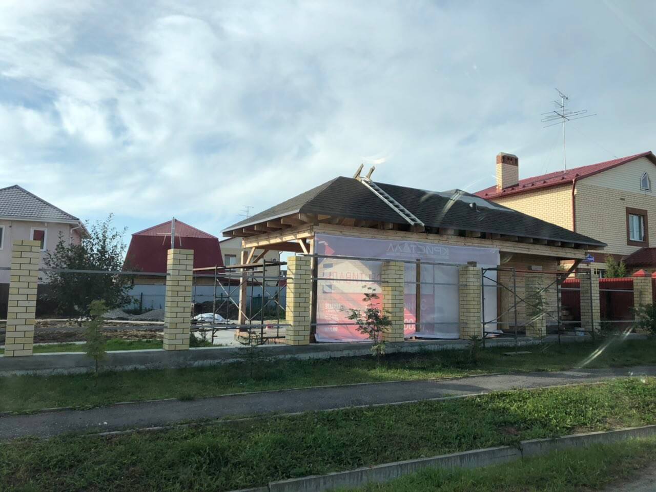 Баня из бруса