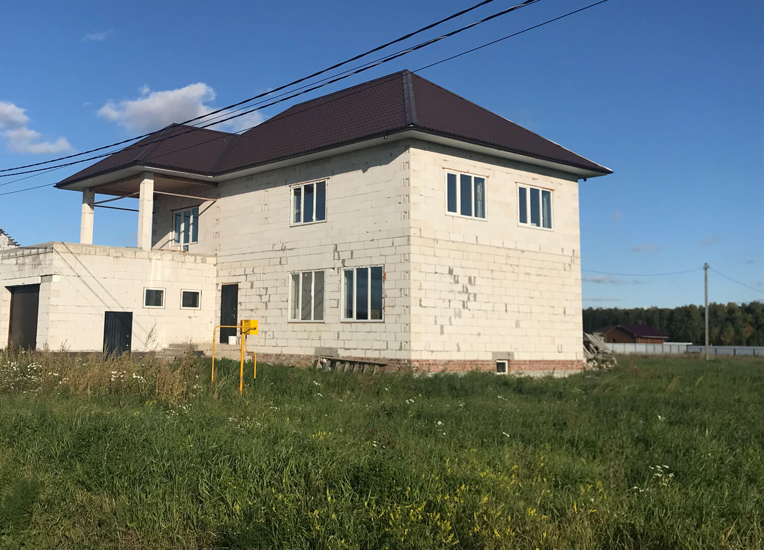 Дом из пенобетонных блоков