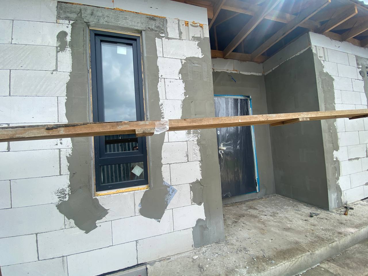 Дом из газоблока