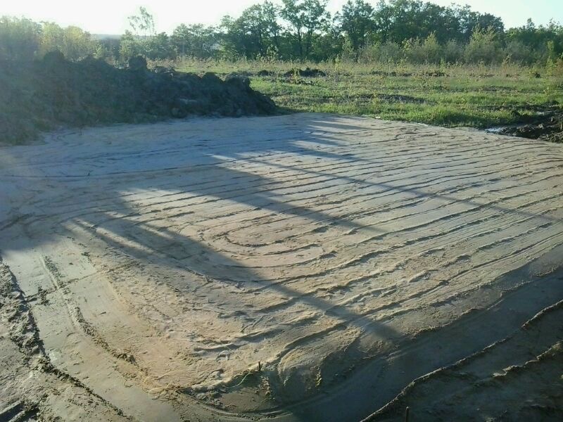 Дом из керамзитоблоков с облицовкой штукатуркой