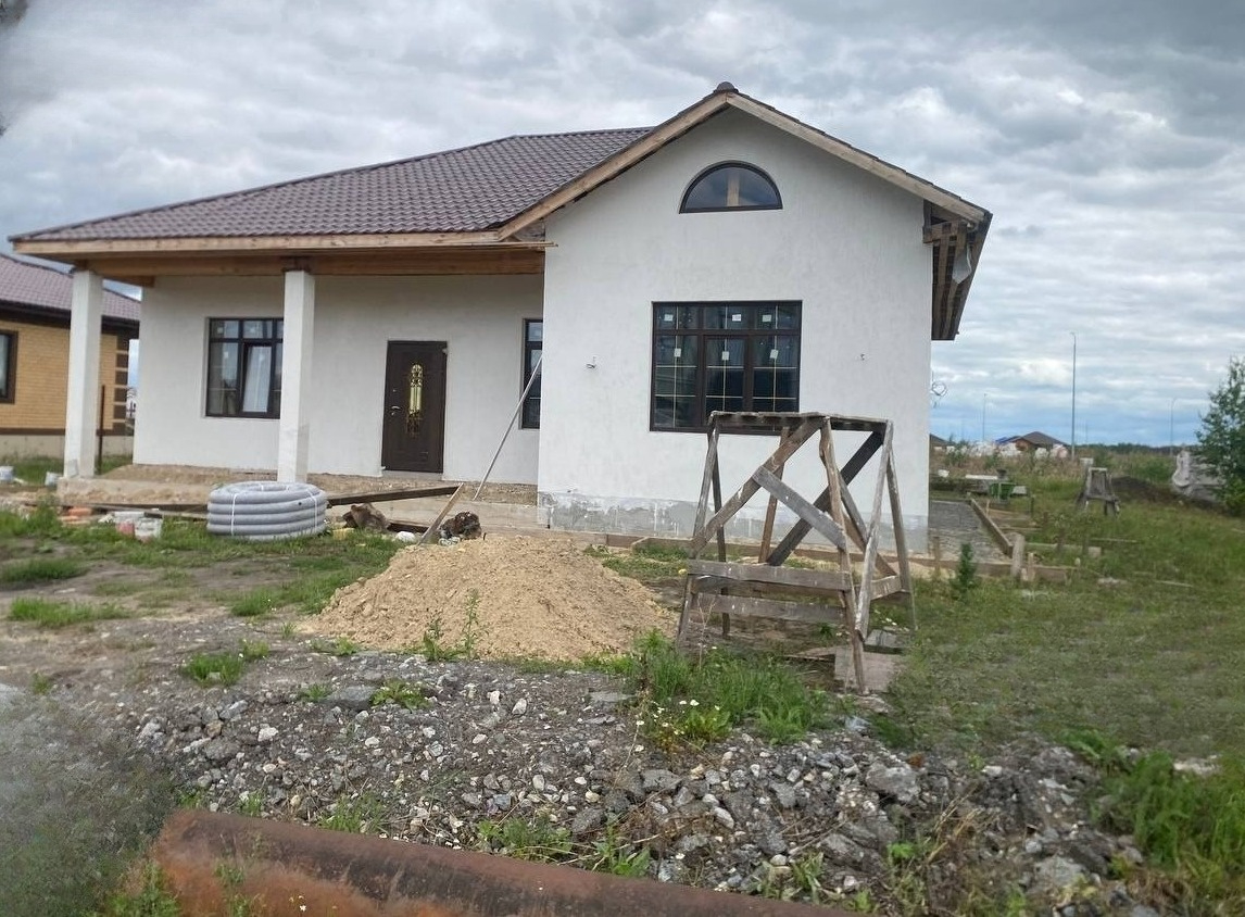 Дом из газоблока 56м2