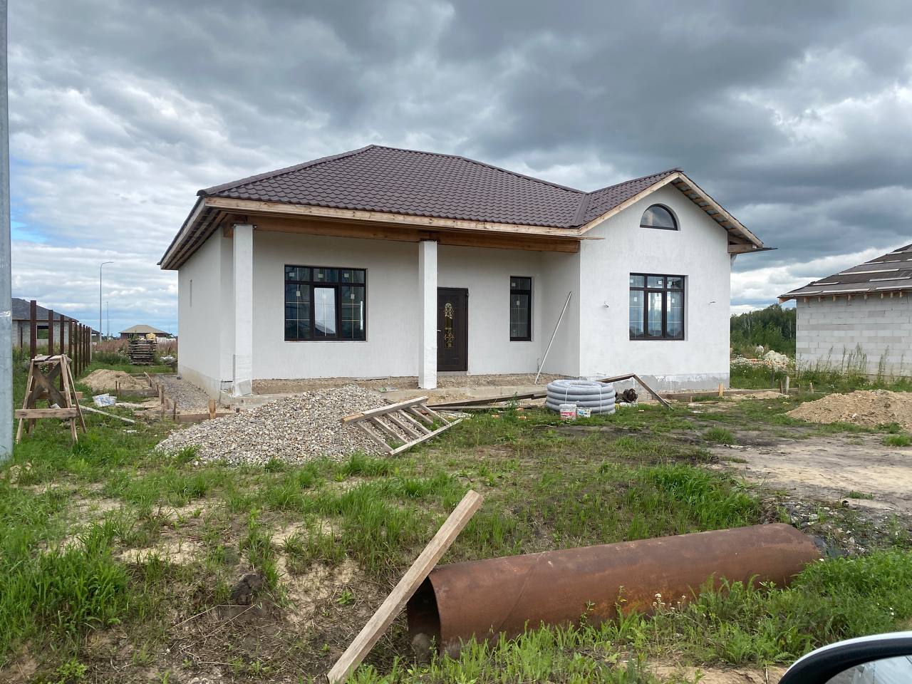 Дом из газоблока 56м2